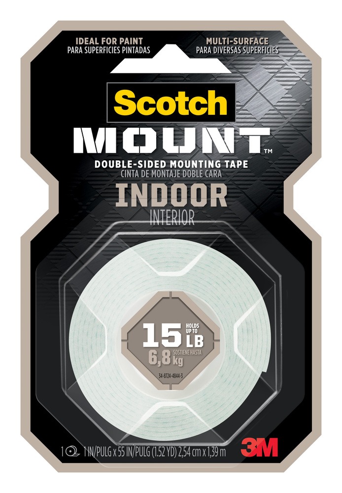 CINTA AD MOUNTING TAPE #214H INTE 25.4MM X 1.39MTS