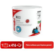 PAÑOS INDUSTRIALES WYPALL X60 BOBINA 1X416M 30243061