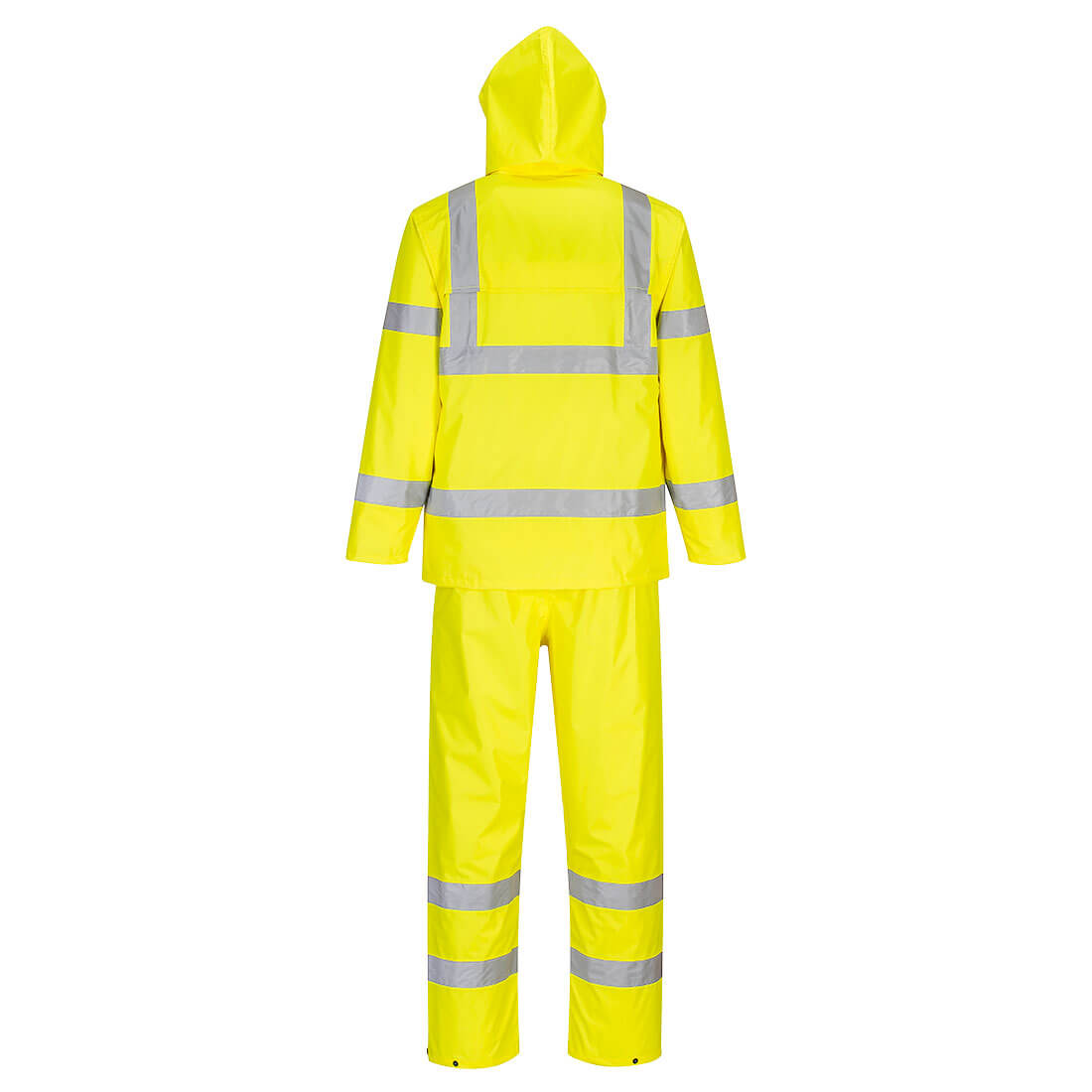 H448 CAPA DE LLUVIA de alta visibilidad Amarillo