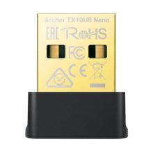 ADAPTADOR BLUETOOTH 5.3 Y WIFI 6 TP LINK ARCHER TX10UB NANO USB AX900 600 MBPS / 5 GHz