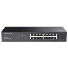SWITCH MERCUSYS MS116GS(UN) 16 PUERTOS RJ45 10/100/1000 MBPS